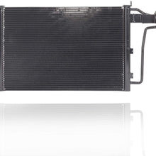 A-C Condenser - PACIFIC BEST INC. For/Fit 94-96 Chevrolet Corvette - Without Receiver & Dryer - 52463706