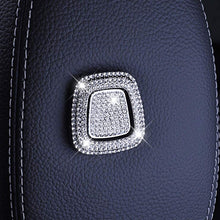 Steering Wheel Bling Crystal Emblem Cap Shiny Accessory Interior Decal Sticker for Mercedes Benz 2019 2020 A B Class 2020 GLB GLA CLA
