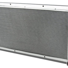 DNA Motoring RA-CK67-3 3-Row Full Aluminum Radiator