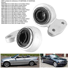 Control Arm Bushing,koulate 2pcs Control Arm Bushings with Bracket 31126757623 31126757624 Fit for 323Ci 325i 330Ci 330i Z4
