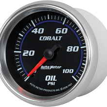 Auto Meter 7921 Cobalt Mechanical Oil Pressure Gauge