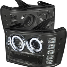 Spyder Auto PRO-YD-GS07-CCFL-BK GMC Sierra 1500/2500/3500/GMC Sierra Denali Black CCFL LED Projector Headlight