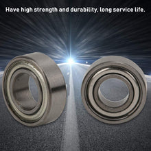 RC Car Bearing, Metal Sealed Bearing Ball Bearing Rolling Bearing Oil Bearing Kit for Tamiya CC01 1/10 RC Car(Silver Gray)