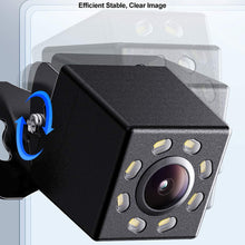 Vehicle Backup Cameras Kits with Monitor Front Rearview Reversing Camera for Small Cars Asistance When Parking + 4.3" 720P Monitor w/ Guidelines, Xroose Wired-FR5