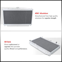 AJP Distributors Dual Row Core Aluminum Radiator For Mazda Miata MX5 MX-5 NB 1.6L 1.8L Manual Transmission 1999 2000 2001 2002 2003 2004 2005 99 00 01 02 03 04 05