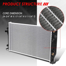 1486 OE Style Aluminum Cooling Radiator Replacement for Chevy Camaro/Pontiac Firebird 5.7L AT/MT 93-02