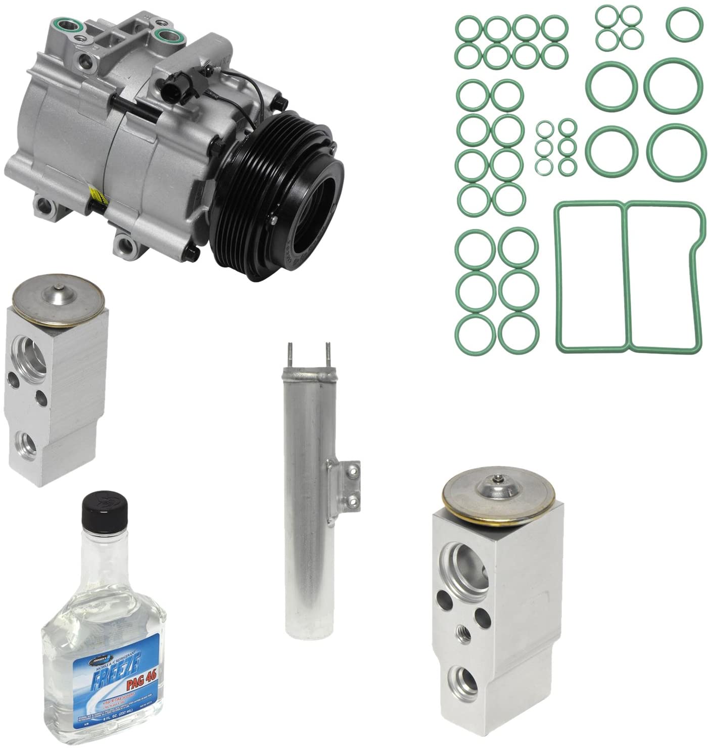Universal Air Conditioner KT 2140 A/C Compressor and Component Kit