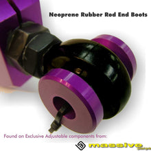 Massive Adjustable Front Anti Roll Sway Bar End Links Nissan Sentra B16 07-12 SE-R Spec V Race Spec Street Performance (Purple)
