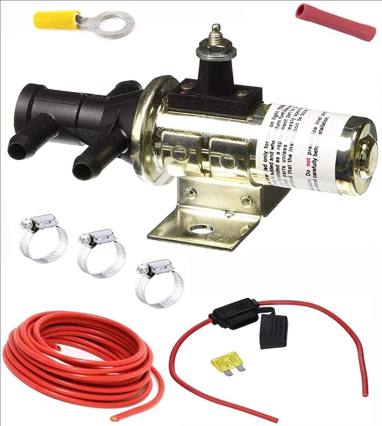 DUAL TANK SWITCHING VALVE SELECTOR | Fuel Gas | 3 Port switch Valve w Clamps Wire, Connector (2 TWO TANKS) MAIN + AUXILIARY | Brand: SMP / Standard Motor Product APSG