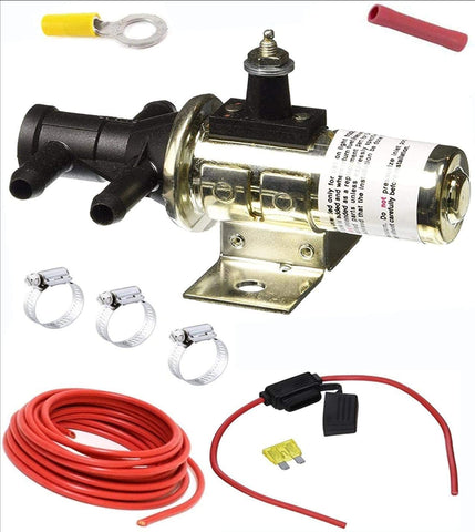 DUAL TANK SWITCHING VALVE SELECTOR | Fuel Gas | 3 Port switch Valve w Clamps Wire, Connector (2 TWO TANKS) MAIN + AUXILIARY | Brand: SMP / Standard Motor Product APSG
