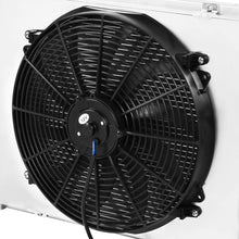 DNA Motoring RA+FS-CAMARO68-3 3-Row Radiator with Fan Shroud