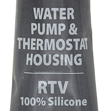 J-B Weld 32507 Water Pump and Thermostat Housing RTV Silicone Gasket Maker and Sealant - .5 oz.