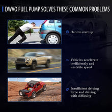 DWVO Fuel Pump Compatible with 2002-2006 Nissan Sentra 1.8L 2.5L with 1 Tube Port On The Module Flange