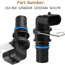 3 Pieces 213-4514 Engine Coolant Temperature Sensor, 213-363 Engine Camshaft Position Sensor, 213-354 Engine Crankshaft Position Sensor for GM Replace