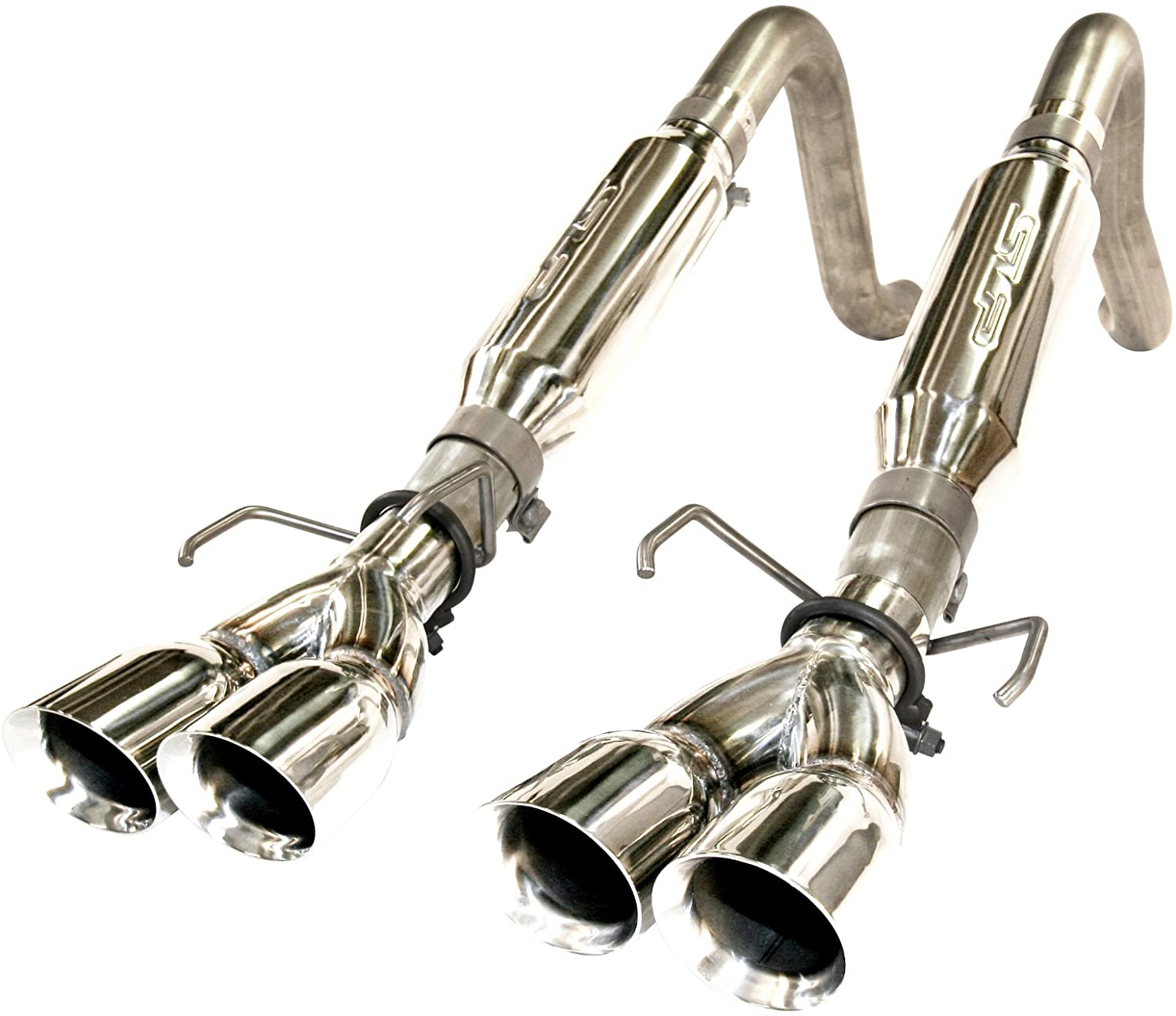 SLP Performance Parts 31078 2005-2008 Corvette C6 Loud Mouth II Axle Back Exhaust System