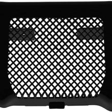 Rebacker Motorcycle Oil Cooler Cover Case with Bracket Fit for Harley Touring Road King Road Street Glide Freewheeler FLHR FLHX FLRT 2017-2020 Black