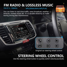 Leadfan 7" Car Stereo Touch Screen Car Audio Receiver Double Din FM Radio Bluetooth Video Remote Control MP5/4/3 Player Android iPhone Mirror Link USB/SD/AUX Hands Free Calling with Camera