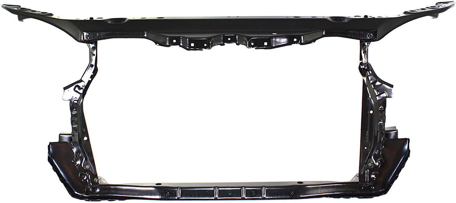 Radiator Support Assembly Compatible with 2002-2003 Lexus ES300 Black Steel