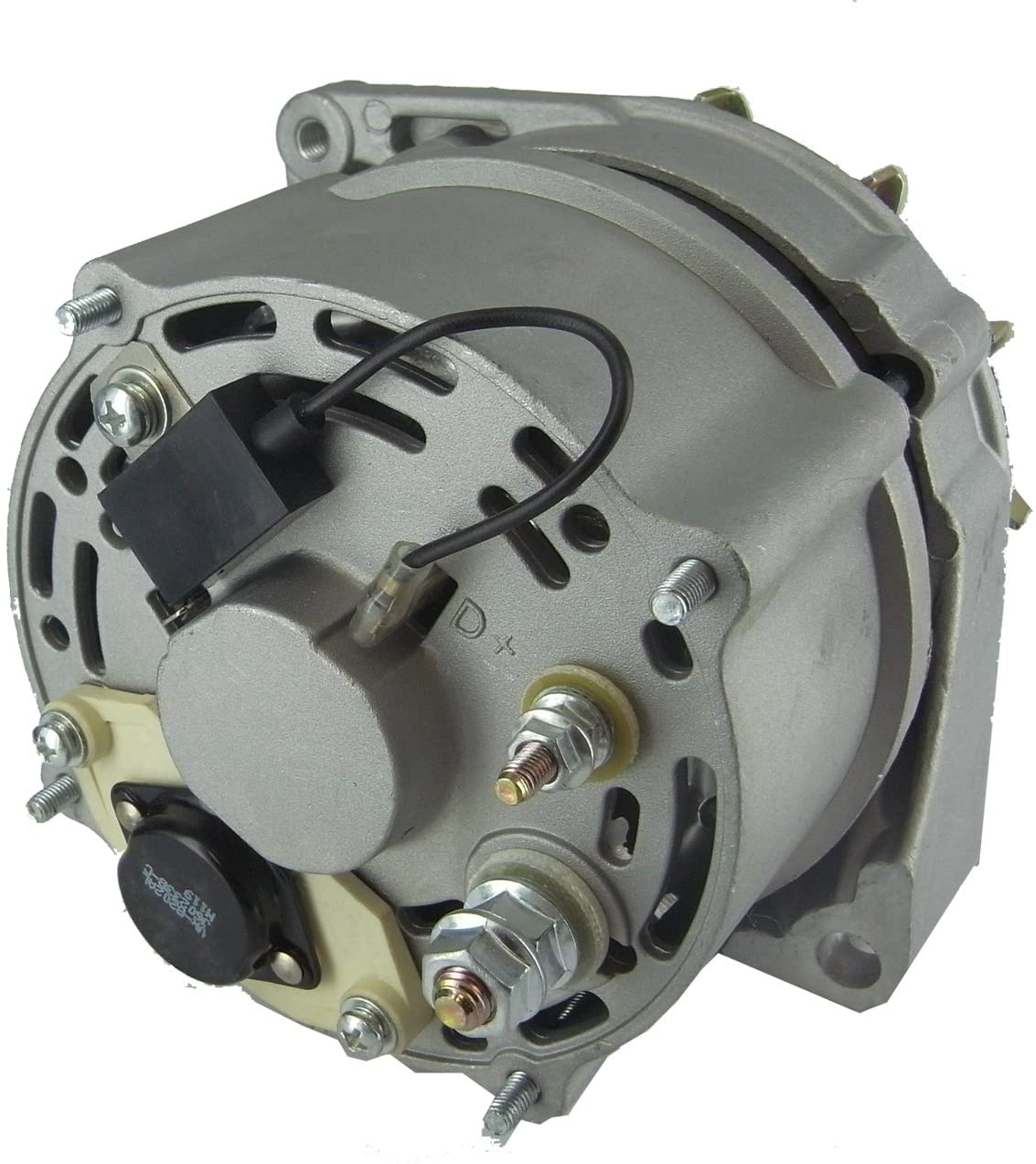 New Alternator for Case Crawler Dozer, Tractor, Backhoe Loader; Caterpillar Backhoe Loader; John Deere Backhow Loader, Combine, Cotton Loader, Crawler, Feller Buncher, Handler, Lift Truck (Forklift), Skidder, Tool Carrier, Windrower andMarine; New Holland