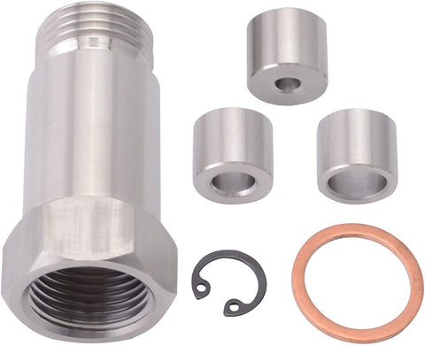 EVIL ENERGY M18 x 1.5 O2 Oxygen Sensor Restrictor Fitting Adjustable Gas Flow Inserts Cel Fix Bung