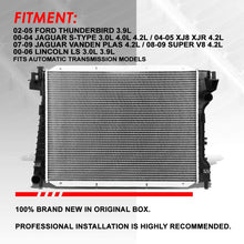 2256 Factory Style Aluminum Radiator Replacement for 04-05 Jaguar XJ8/XJR 4.2L 00-06 Lincoln LS 3.0L/3.9L AT