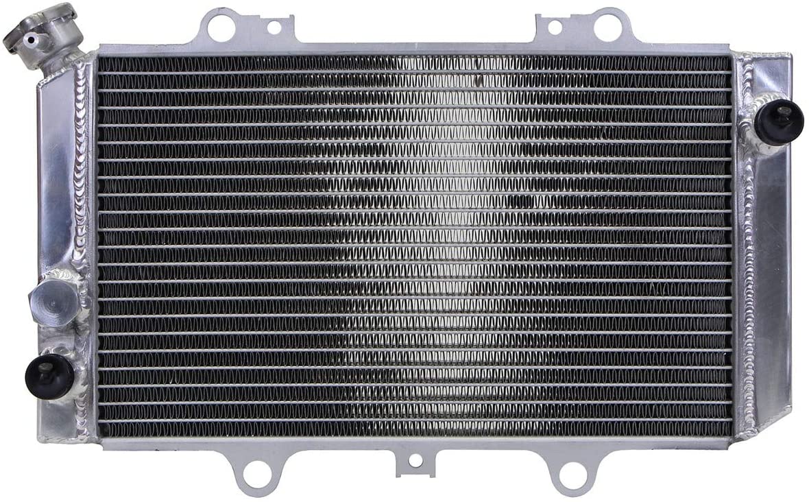 High Performance All Aluminum TIG Welded Radiator for Yamaha Grizzly 660 ATV Models