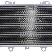 High Performance All Aluminum TIG Welded Radiator for Yamaha Grizzly 660 ATV Models