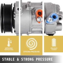 Mophorn CO 11023C (5058228AE) 97395 98395 4710803 0610245 AC Compressor for 07-08 Caliber Commander Compass A/C Compressor