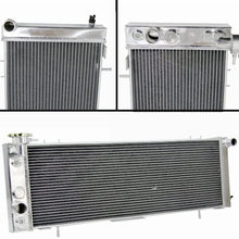 OzCoolingParts 84-01 Jeep Cherokee Radiator Fan Shroud Kit, Pro Top 3 Row Core Aluminum Radiator + 3 x 9" Fan w/Shroud Kits for 1984-2001 85 86 Jeep Cherokee XJ/Jeep Comanche