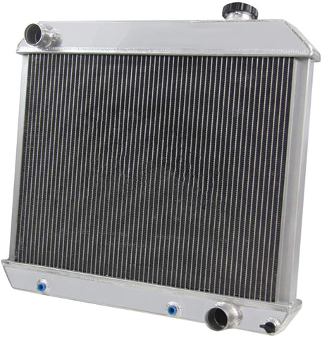OzCoolingParts 4 Row Core All Aluminum Radiator for 1961-1966 62 63 64 65 Chevy GMC C/K Series 10 20 30 Trucks Suburban Pontiac Olds V8