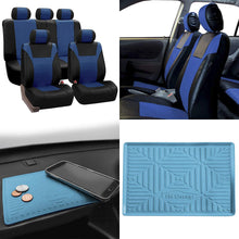 FH Group PU207102 Neo-Blend Leatherette Seat Cushions (Beige) Front Set with Gift – Universal Fit for Cars Trucks & SUVs