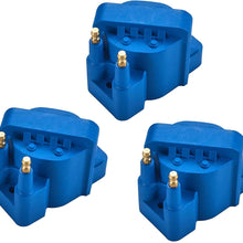 ENA High Performance Ignition Coil Pack of 3 compatible with 1986-2009 Buick Chevrolet Cadillac GMC Pontiac L4 V6