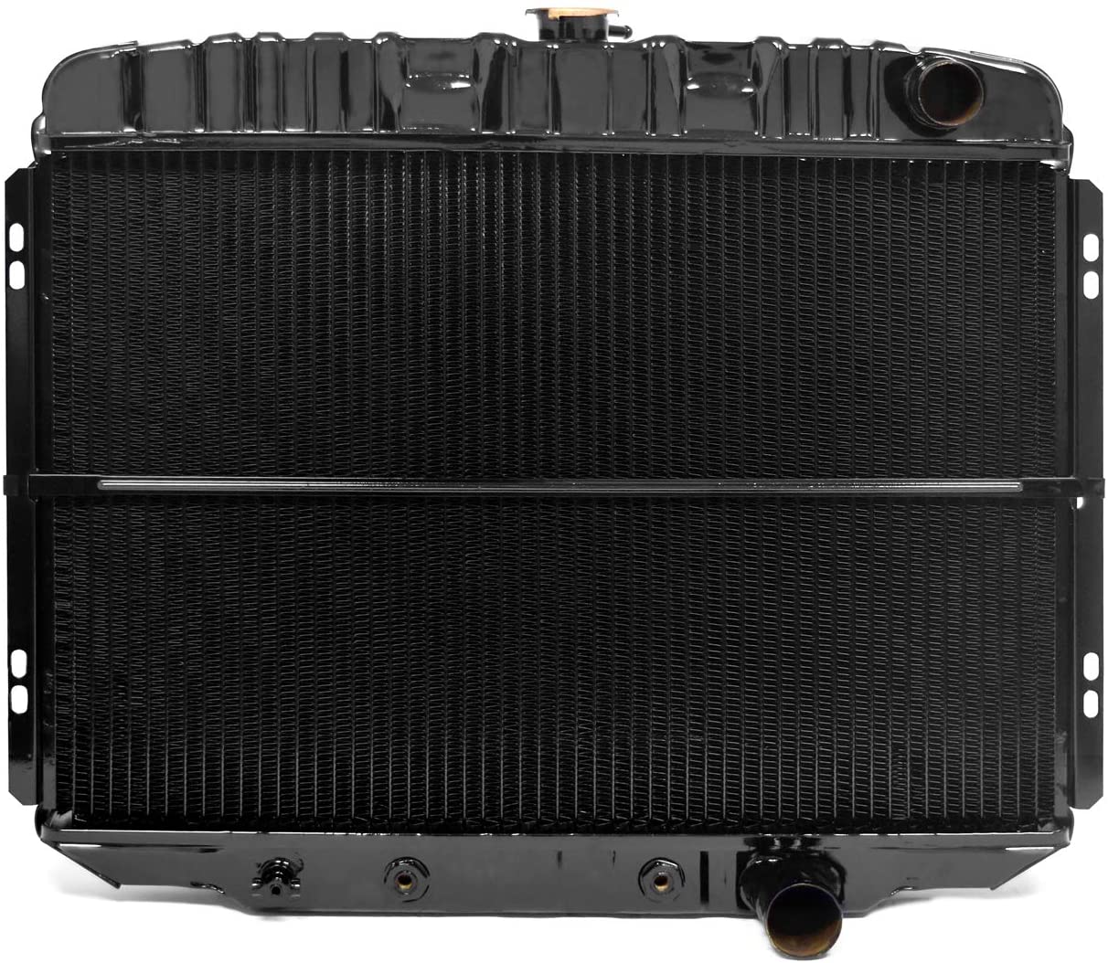 1968-1969 Ford Mustang 289/302/351 Radiator 3 Row Large Tube O/e Style NEW W Ac