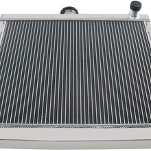 CoolingSky 3 Row All Aluminium Radiator for 1984-95 Toyota Pickup & 4Runner 2.4L MT - Direct Replacement