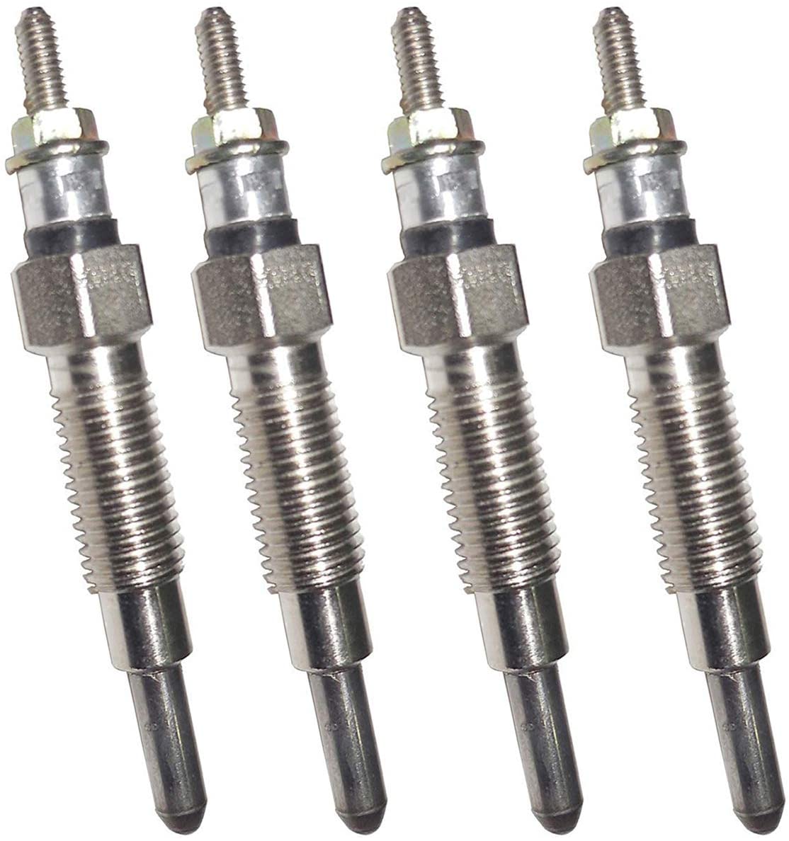 Notonmek 15221-65510 4 PCS Glow Plug 15401-65510 15221-65516 for Bobcat 643 743B 743 Kubota D1302 V1402 V1702 V1902 Diesel Engine