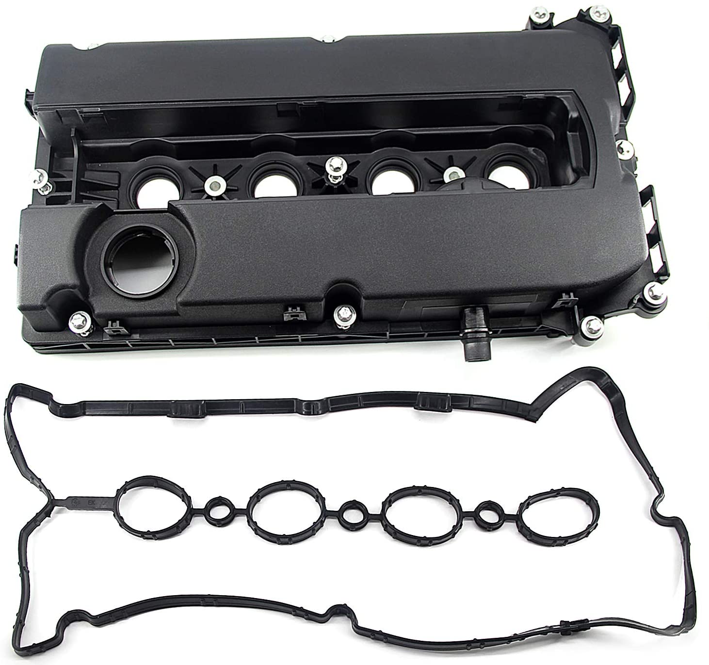 Engine Valve Cover Compatible with Chevy Aveo 2009-2001 Cruze 2011-2015 Sonic 2012-2015 Pontiac G3 2009-2010 Saturn Astra 2008 55564395 55558673 50002115
