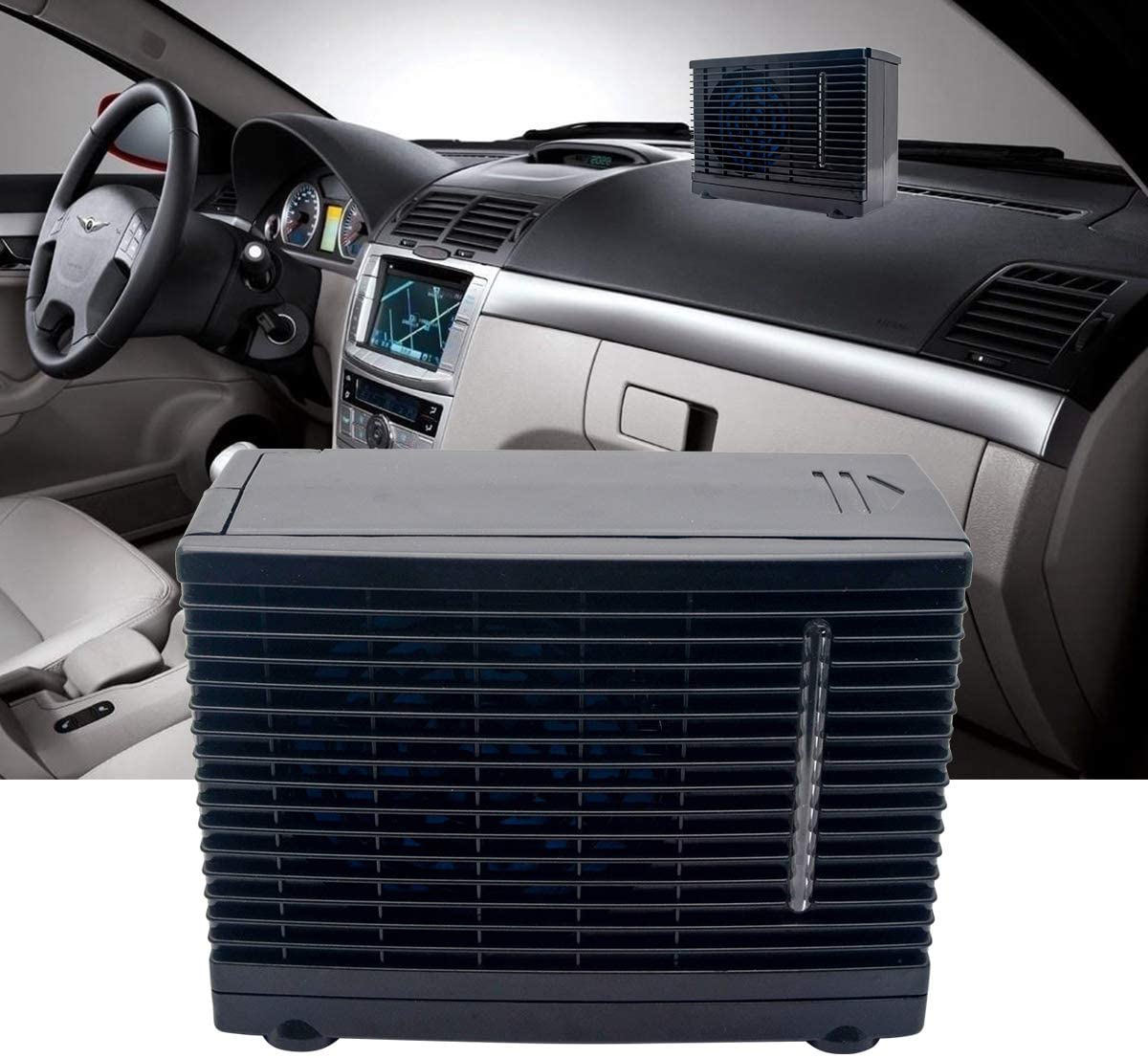 12V Air Conditioner Portable Home&Car Cooler Cooling Fan Water Ice Air Condition