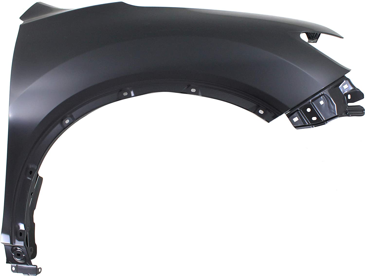 Fender Compatible with NISSAN ROGUE 2014-2018 RH Steel Assembly (Hybrid Model 2017)