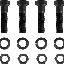 CURT 48210 Pintle Hook Hitch 20,000 lbs, Fits 2-1/2 to 3-Inch Lunette Ring, Mount Required