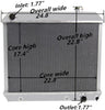 Primecooling 62MM 4 Row Core Aluminum Radiator +16