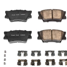 Power Stop 17-1212, Z17 Rear Ceramic Brake Pads with Hardware