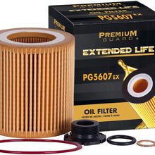 Premium Guard Oil Filter, Extended Life Premium Guard5607EX| Fits BMW 2007-18 X5, 2007-13 328i, 2013-17 X3, 2012-16 328i, 2007-17 X3, 2007-15 335i, 2013-16 328i xDrive, 2009-13 328i xDrive