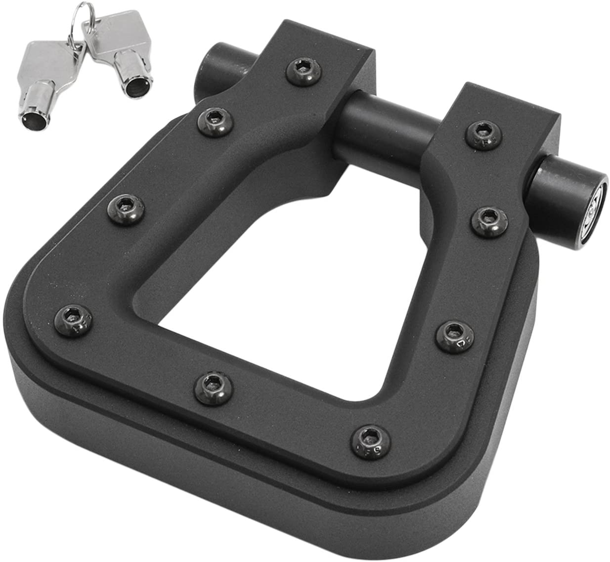 All Sales 8812TK Tactical Black Ami Demon V2- Square D-Ring