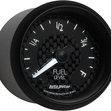 Auto Meter 8010 GT Series Electric Programmable Fuel Level Gauge