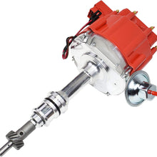 Top Street Performance JM6502R Ford Small Block 221-302 HEI Distributor with Red OEM Cap & 65K Volt Coil