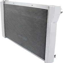CoolingCare 4Row Aluminum Radiator+Shroud+Fan for Chevy/GMC C/K Series 10 20 30 Pickup Truck Suburban 1967-72