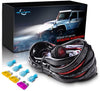 MICTUNING MIC-B1002 LED Light Bar Wiring Harness, Fuse 40A Relay On-off Waterproof Switch