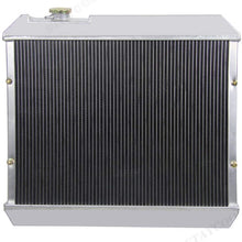 CoolingSky 3 Row Aluminum Radiator +Fan Shroud Combo +Thermostat Relay Kit for 1961-66 Chevy C/K C10 C20 C30 K10 K20 Pickup Suburban &More GM Models