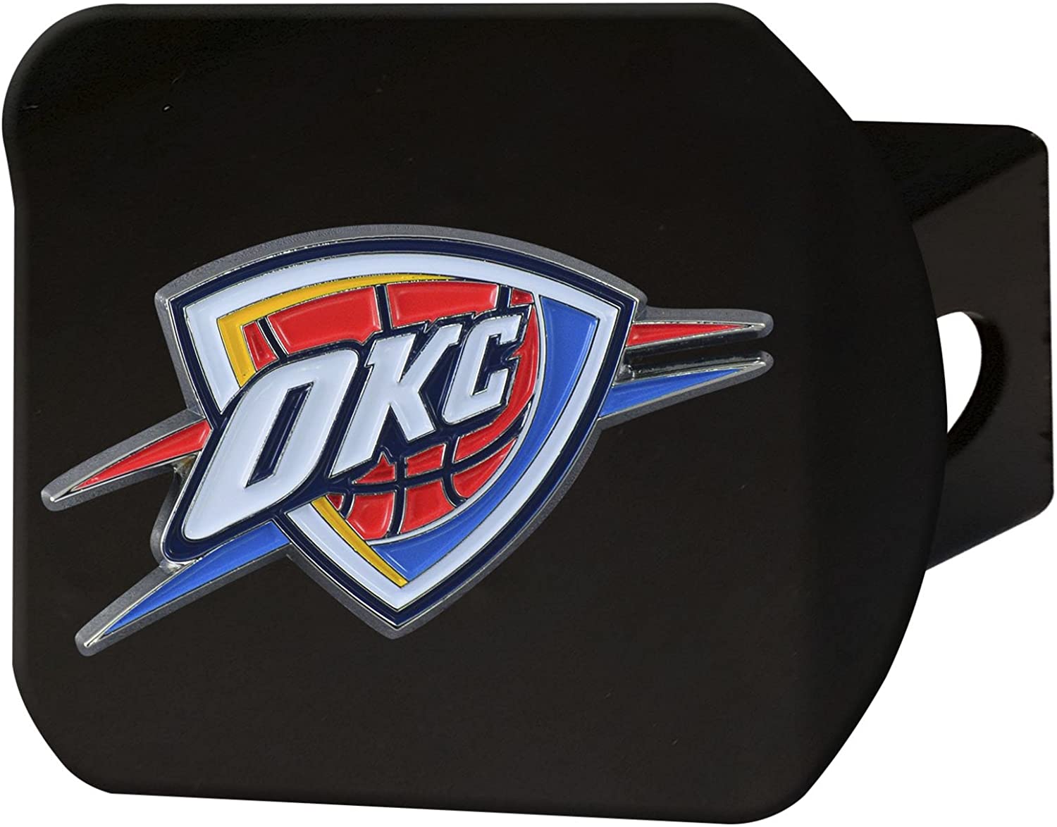 FANMATS NBA Oklahoma City Thunder NBA - Oklahoma City Thundercolor Hitch - Black, Team Color, One Size
