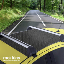 Mockins 39"X43" Protective Car Roof Mat for Any Car Roof Storge Cargo Bags with A Strong Grip and Extra Cushioning The Car Roof Pad Can Be Used On Your Car and SUV Or Truck